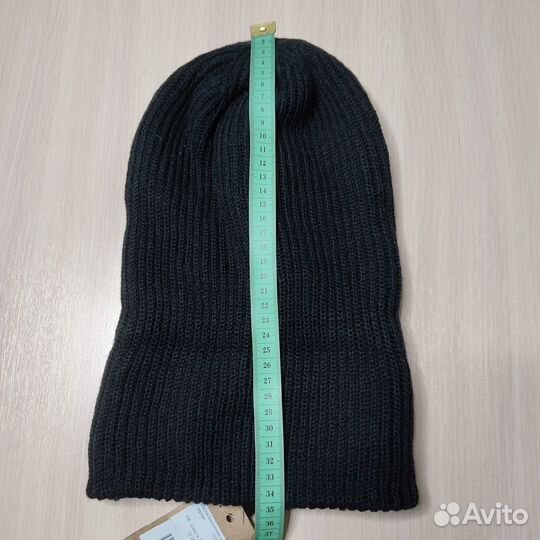 Шапка шерстяная двойная р. 56-58