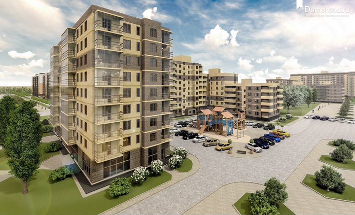 2-к. квартира, 53,9 м², 9/9 эт.