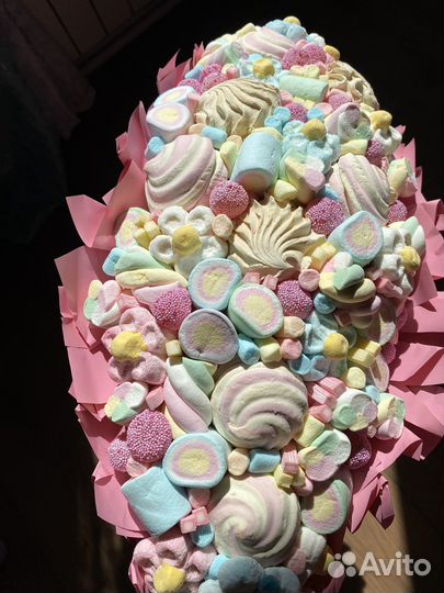 Букет из зефира