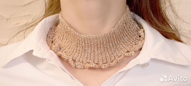 Вязаная повязка на голову