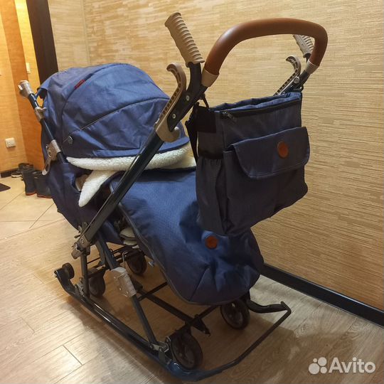 Санки коляска ника 7 8