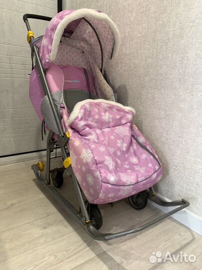 Санки-коляска Ника