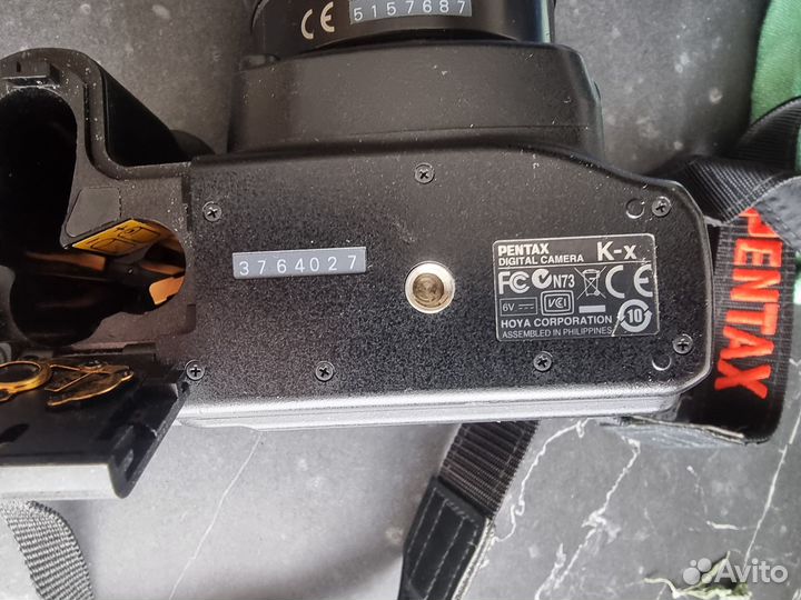 Зеркальный фотоаппарат pentax k-x