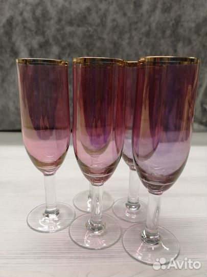 Хрустальные бокалы СССР