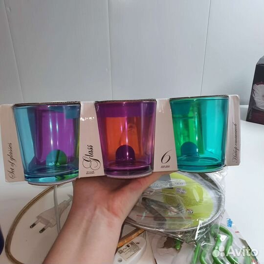 Для дома и кухни пакетом (глейд, стаканы,полка)