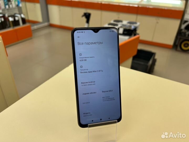 Смартфон Xiaomi Redmi 9T 4/64 гб(Ленина 23)