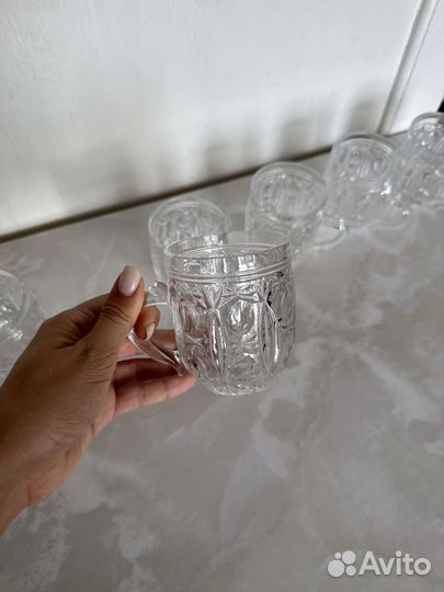 Хрустальные бокалы СССР