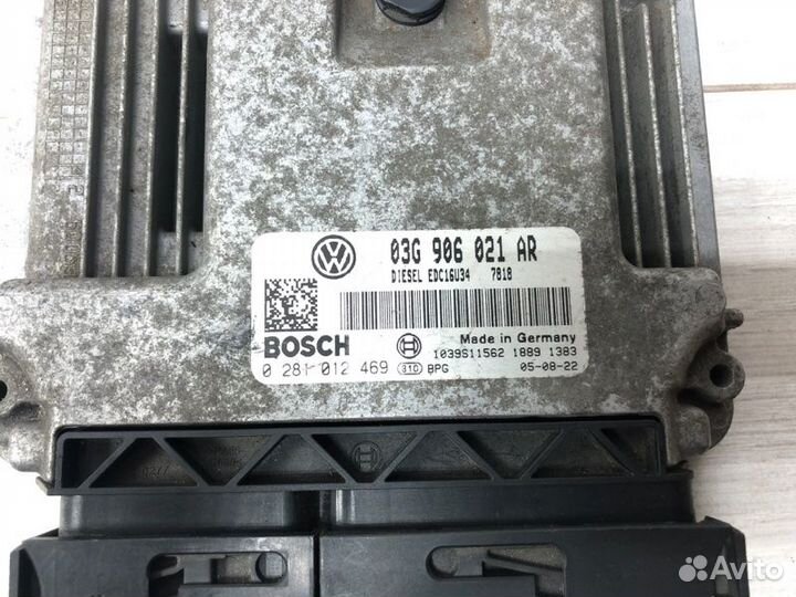 Эбу двс Volkswagen Caddy фургон BLS 2005