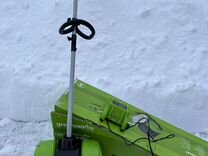 Снегоуборочная лопата Greenworks