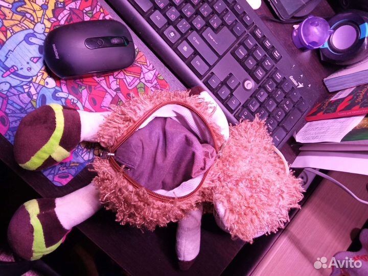 Игрушка Овечка с вишнёвым косточкам