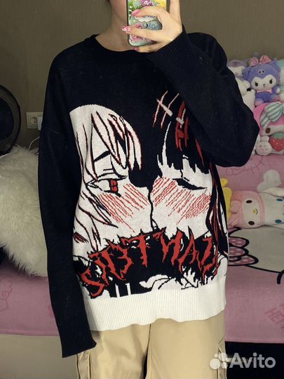 Свитер аниме alanterz