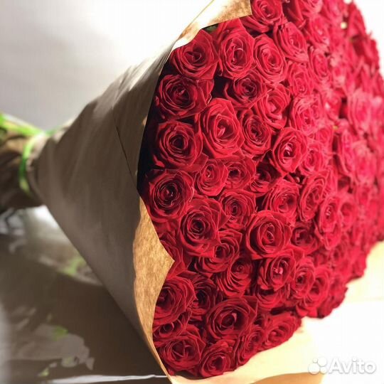 101 роза с доставкой