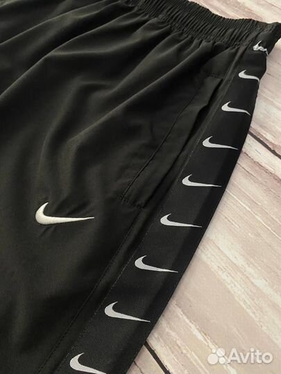 Спортивные брюки Nike черные люкс