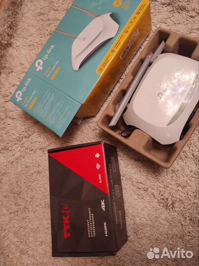 TV приставка и waifai роутер