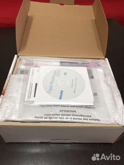 Электронная новая фоторамка philips