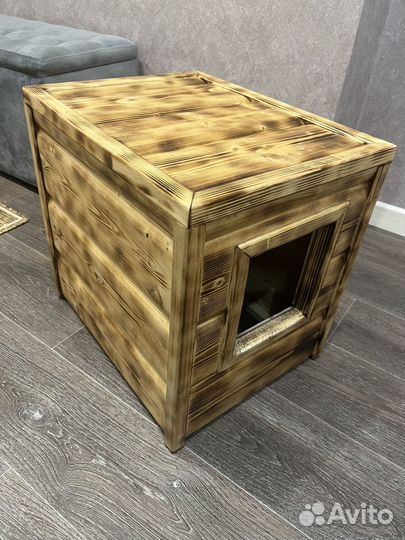 Туалет домик для кошек