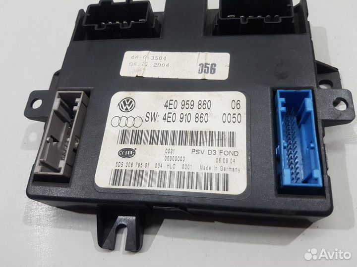 Блок комфорта ауди а8 audi s8