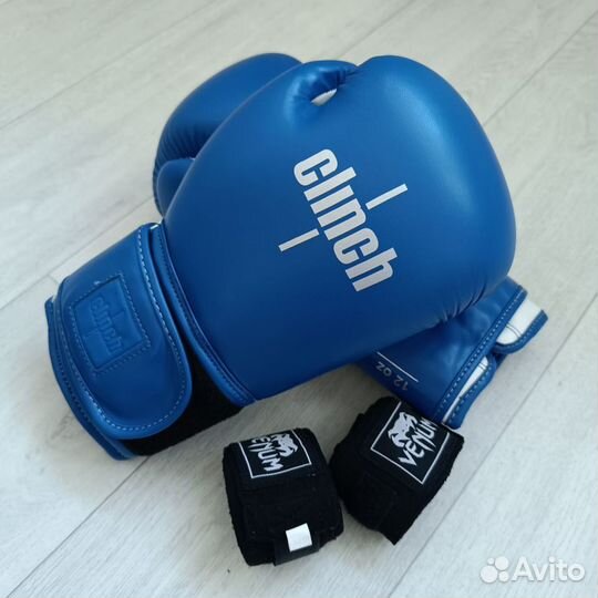 Боксерские перчатки 12 oz clinch