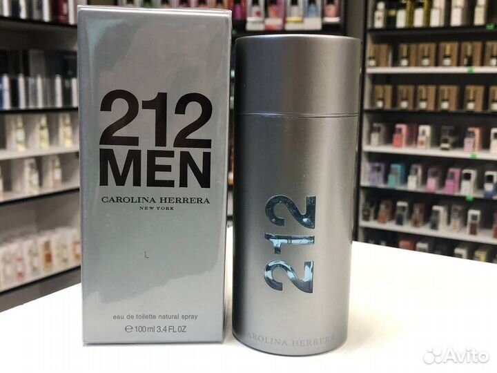 Мужской Carolina Herrera 212 Men EDT Каролина