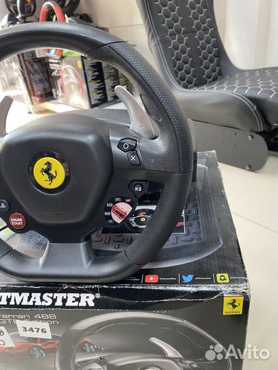 Руль игровой Thrustmaster T80 Ferrari 488 GTB