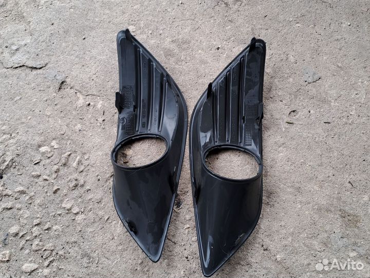 Заглушки противотуманных фар Ford Focus 2 рейстал