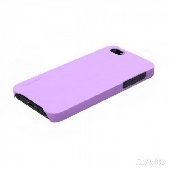Чехол накладка для iPhone 5/5s (Colorant purple)