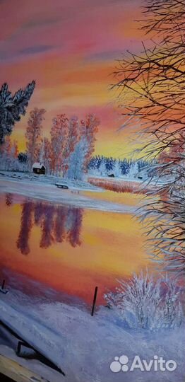 Картина маслом на холсте