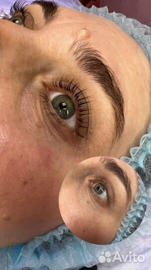 Ламинирование + ботокс ресниц