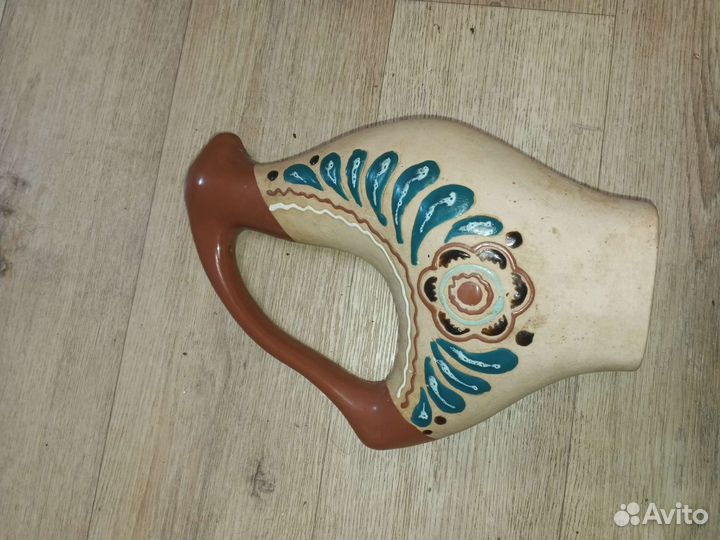 Кувшин керамика роспись