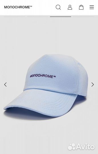 Кепка Monochrome hat 22 SKY