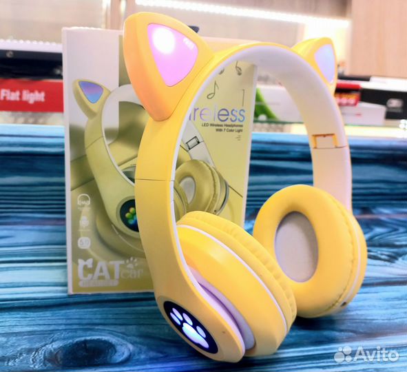 Беспроводные наушники с ушками