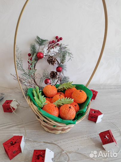 Зефирные мандарины и елки