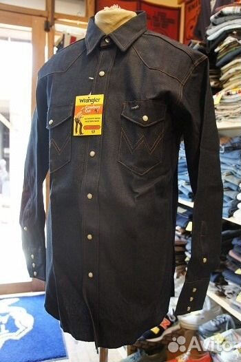 Рубашка джинсовая Wrangler USA 48 (М)