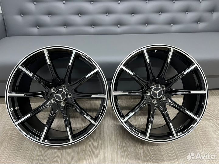 Диски BMF082 R22 на Mercedes GLE Coupe / GLS