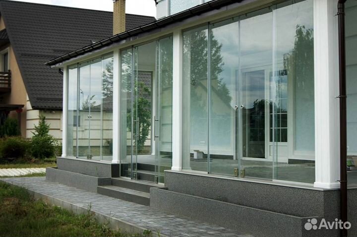 Остекление Безрамное и панорамное