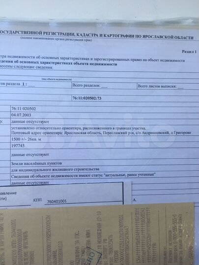 Участок 15 сот. (ИЖС)