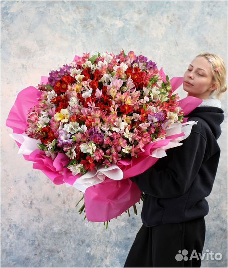 Цветы Альтромерия. Букеты