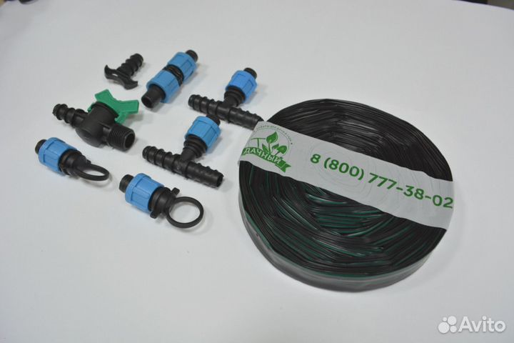 Капельный полив для теплицы