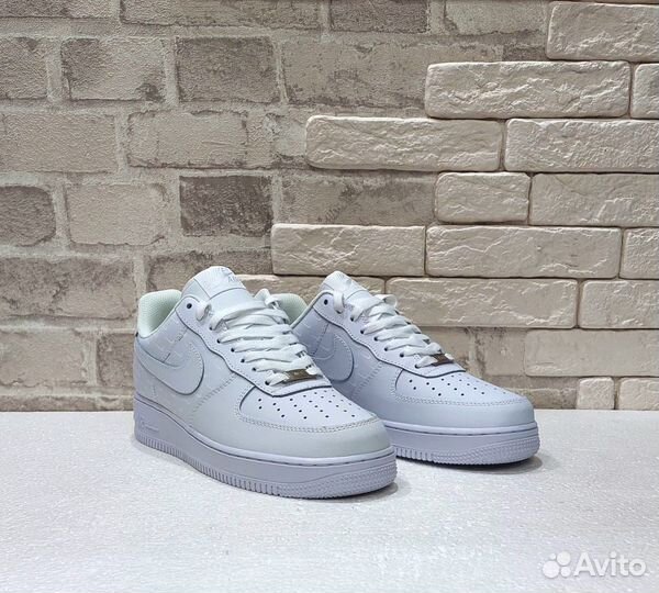 Кроссовки Nike Air force 1 белые