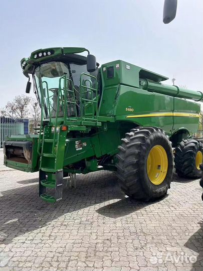 Комбайн John Deere S680, 2016