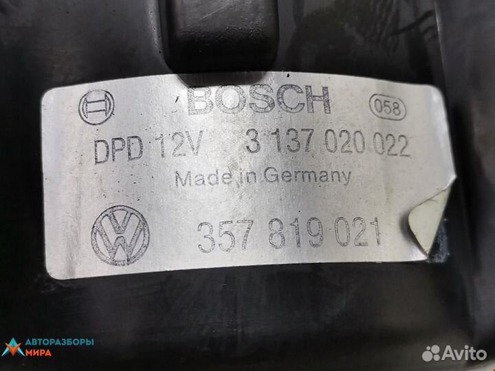 Моторчик печки Volkswagen Passat B3 1994 357819021