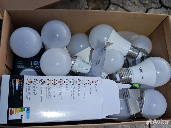 Светодиодные лампы е27