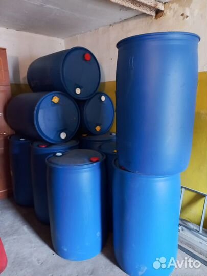 Бочка пластиковая 227 литров бу