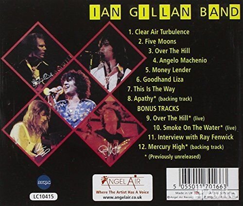 Ian Gillan Band: The Rockfield Mixes.plus (1 CD)