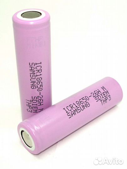 Аккумулятор samsung ICR18650-26HM 2600mAh