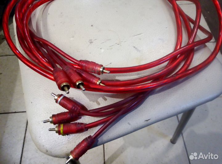 Аудиокабель на subwoofer 5метров