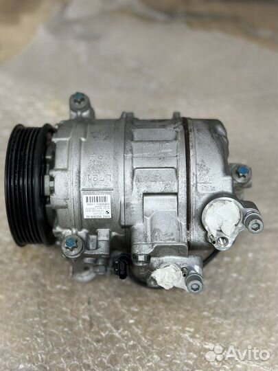 Компрессор кондиционера на Bmw e90 n52
