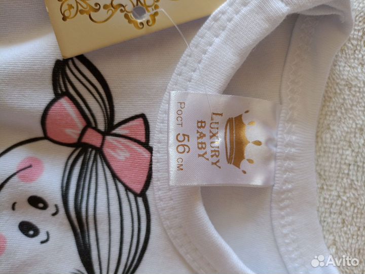 Боди для девочки 56