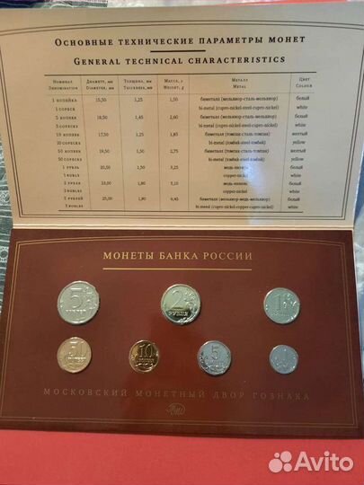 Монеты банка россии 2008. ммд