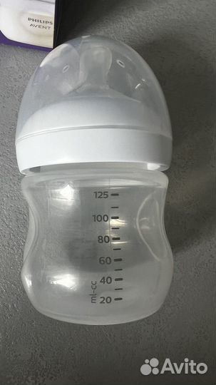 Бутылочка для кормления avent natural
